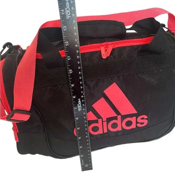 Adidas Black and Pink Duffel Bag - Picture 4 of 13
